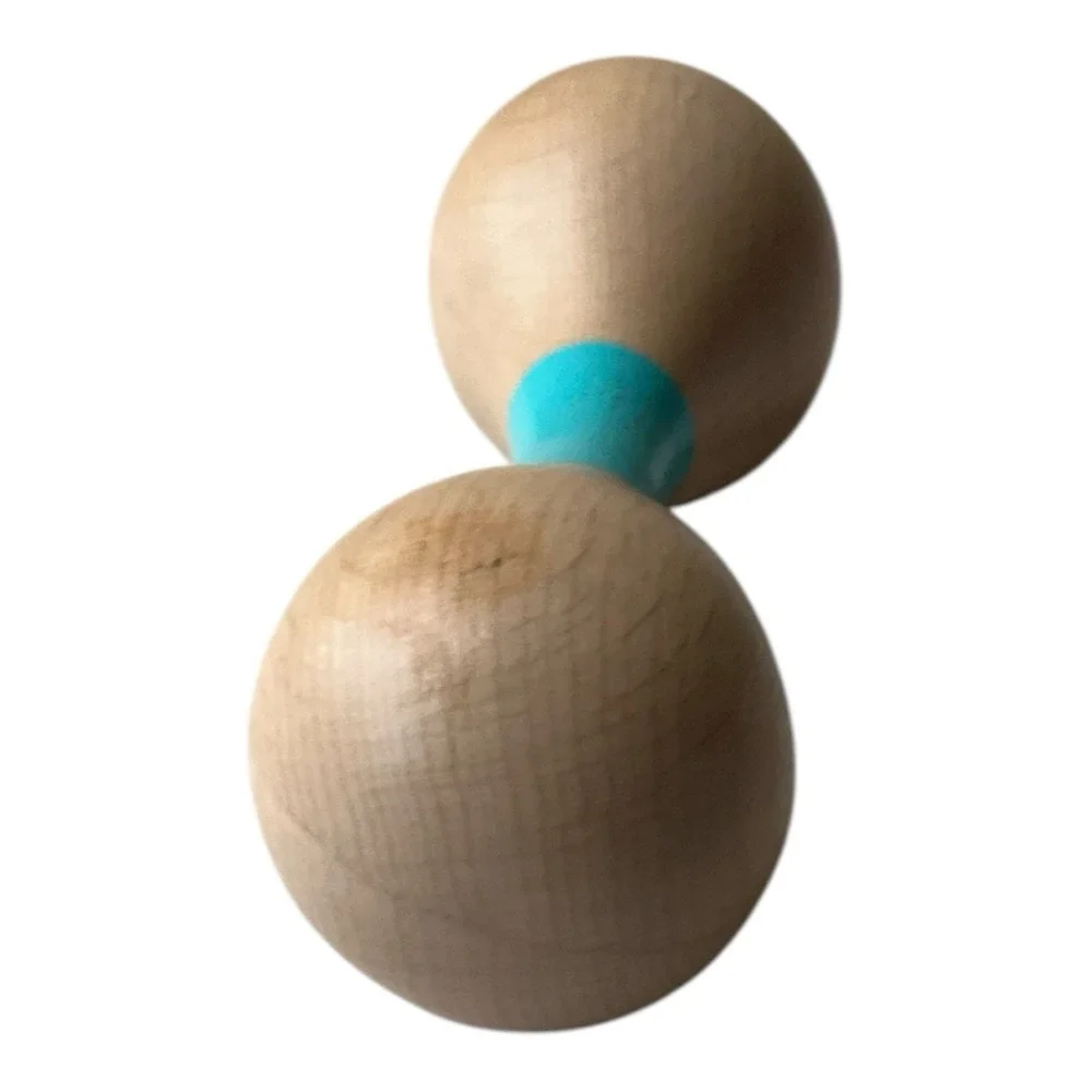 Lovevery Wooden Wood Rattle The Charmer Play Kit  3-4 months Montessori Toy Baby